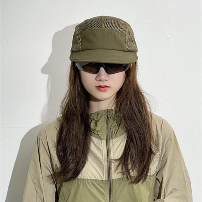 Korean Quick Drying Solid Baseball Hats Casual