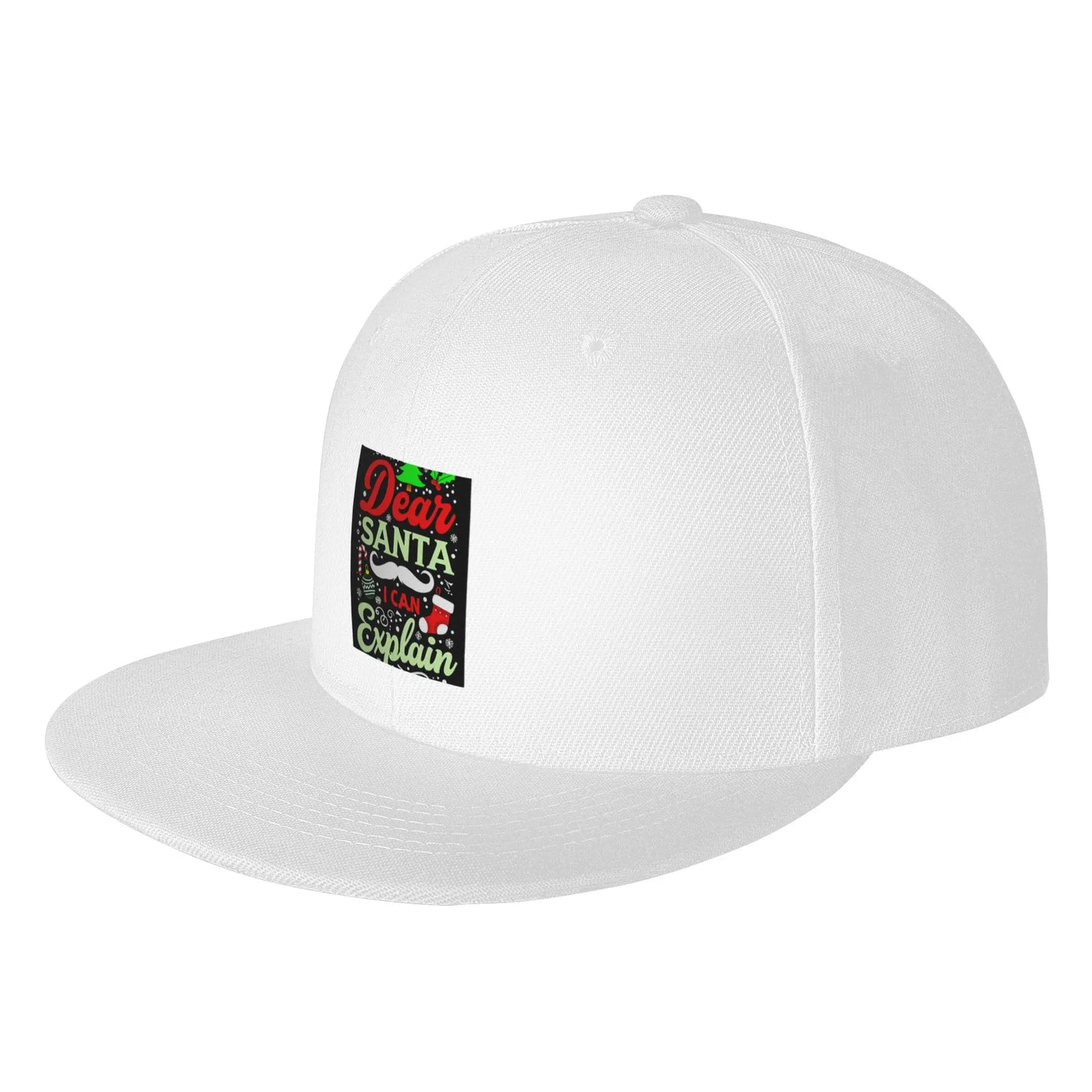 Dear Santa I Can Explain Snapback Cap