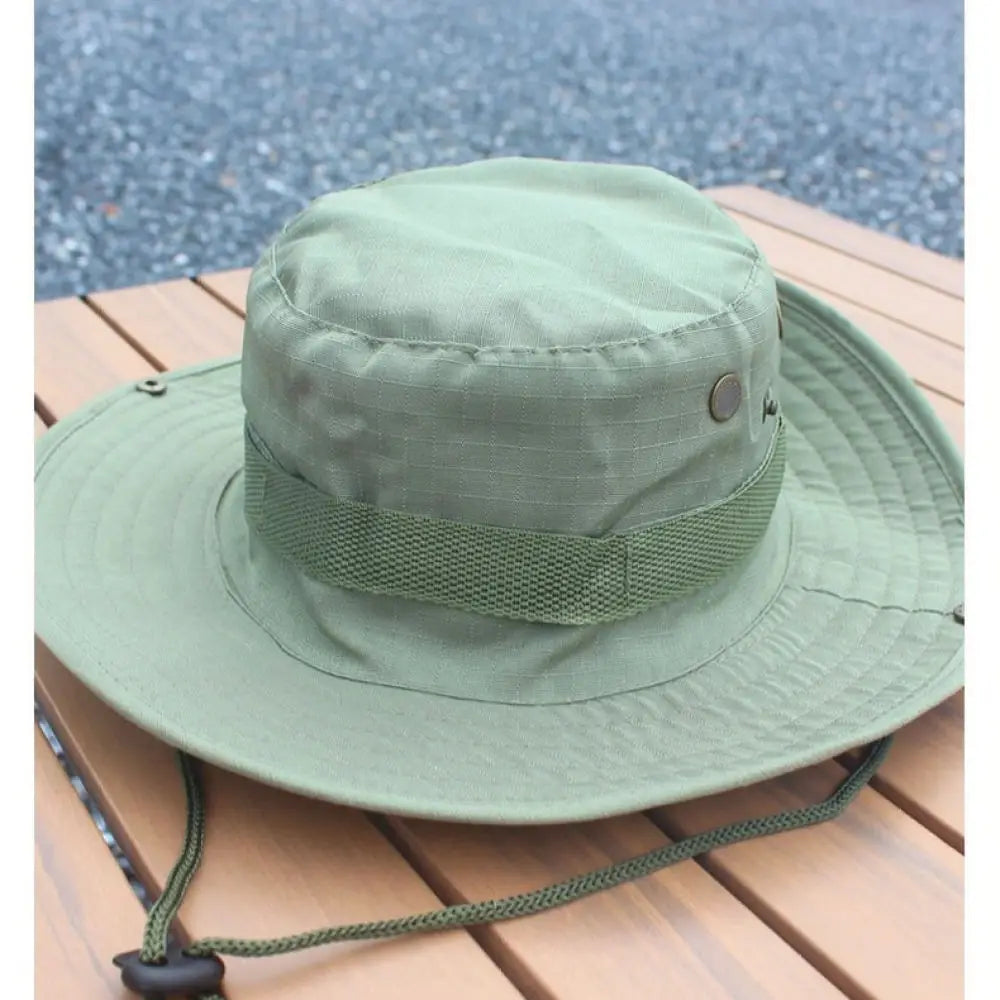Korean Style Flat Top Breathable Summer Bucket Hat