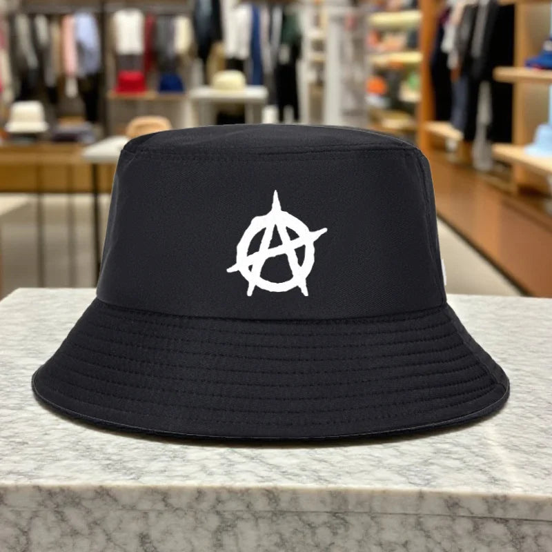 Graffiti Symbol Print Foldable Bucket Hat