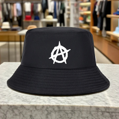 Graffiti Symbol Print Foldable Bucket Hat