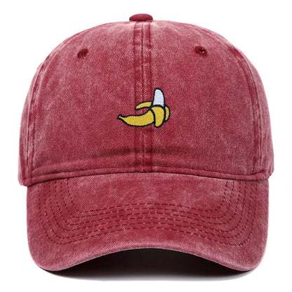 Banana Embroidered Baseball Hats