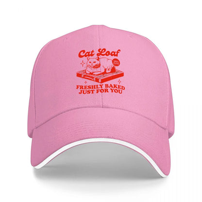 Cat Loaf Freshly Baked Baseball Cap