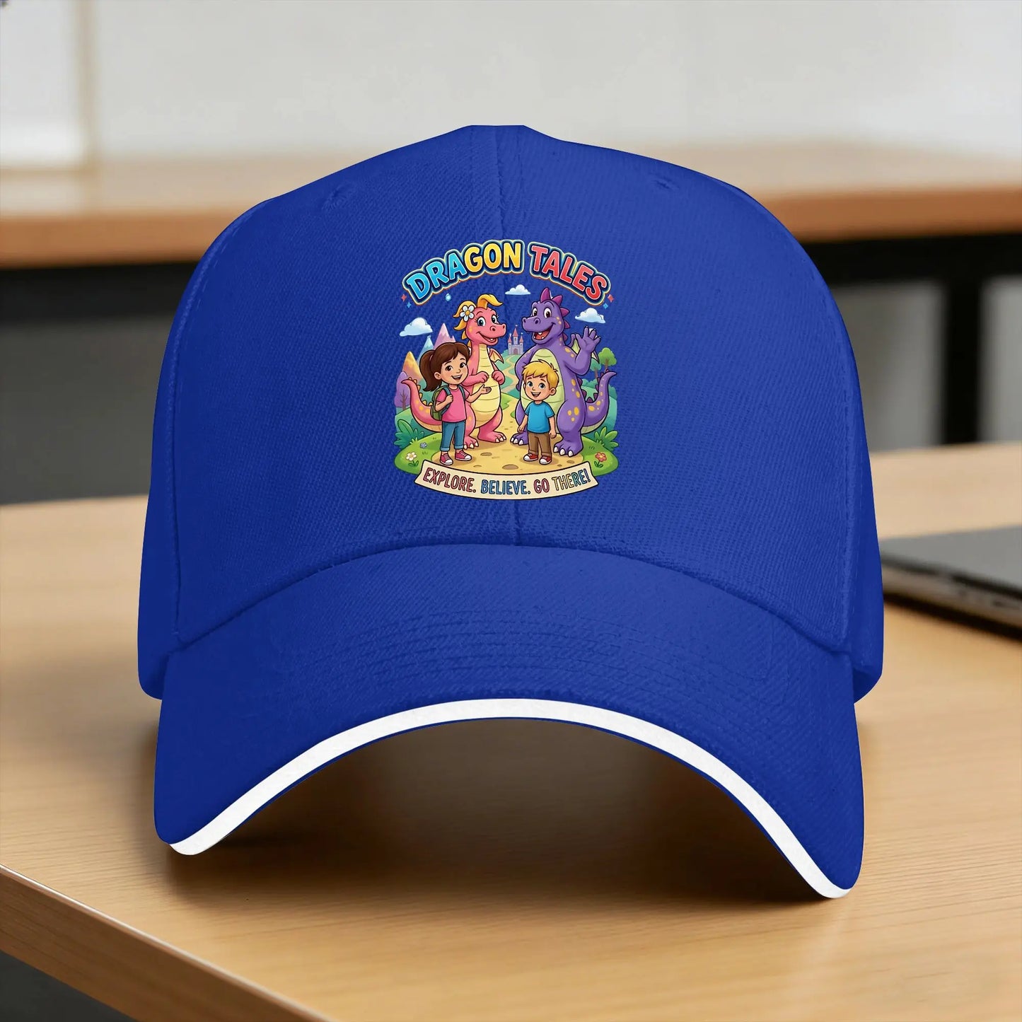 Dragon Tales Casual Baseball Cap Summer Trucker Hat