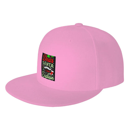 Dear Santa I Can Explain Snapback Cap