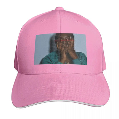 Beautiful Distorted Woman Low Profile Baseball Cap