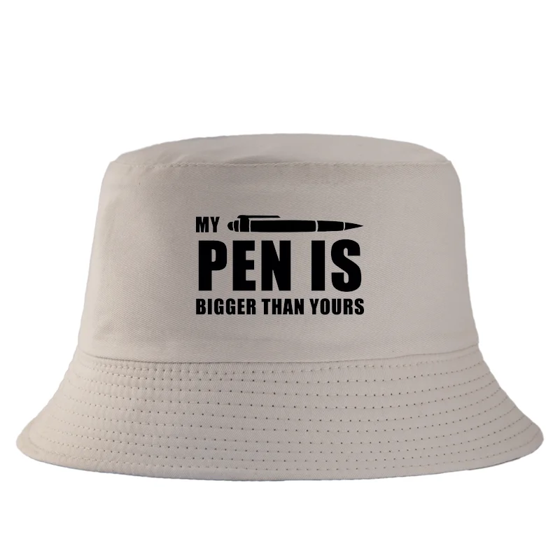 Funny Slogan Cotton Party Bucket Hat Unisex