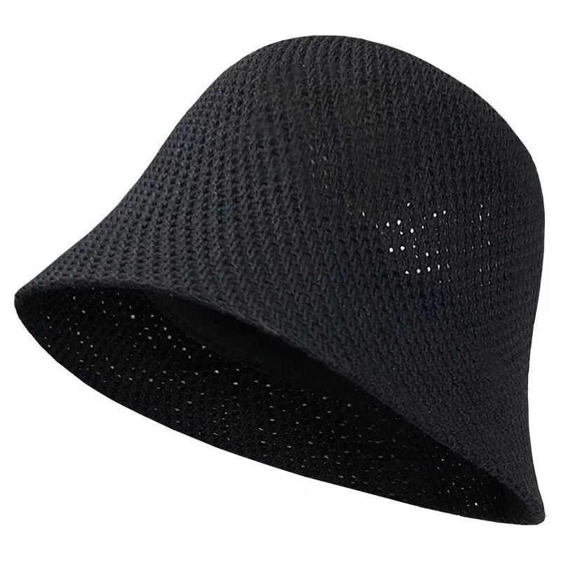 Women Bucket Hat Sun Hat Female Beach Panama Cap