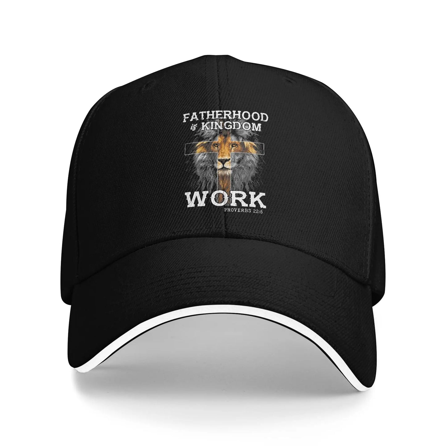 Christian Dad Fatherhood Kingdom Work Baseball Cap