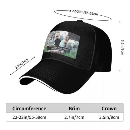 Unbridled And True Text Six Panel Baseball Cap