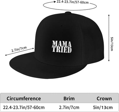 Mama Tried Retro Country Music Snapback Cap