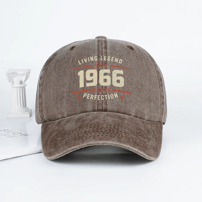 Living Legend 1966 Washed Baseball Cap