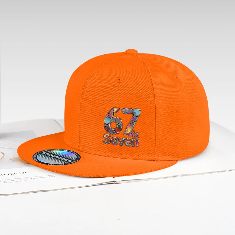 Laser Print 67 Snapback Cap