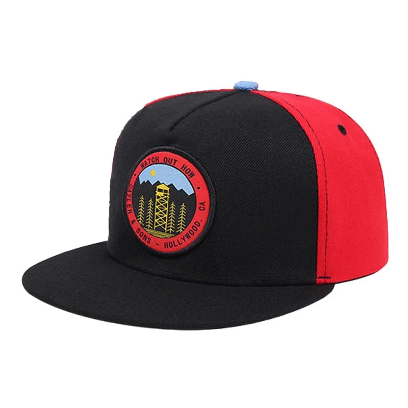 Luxury One Don't Mercy Flat Top Snapback Cap