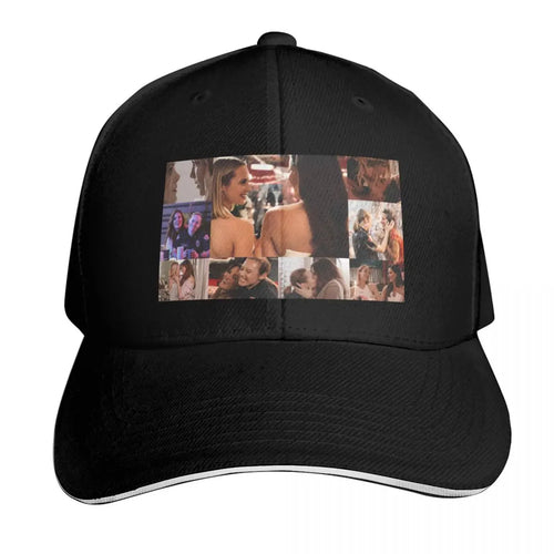 Marina Large Print Vintage Embroidered Baseball Cap