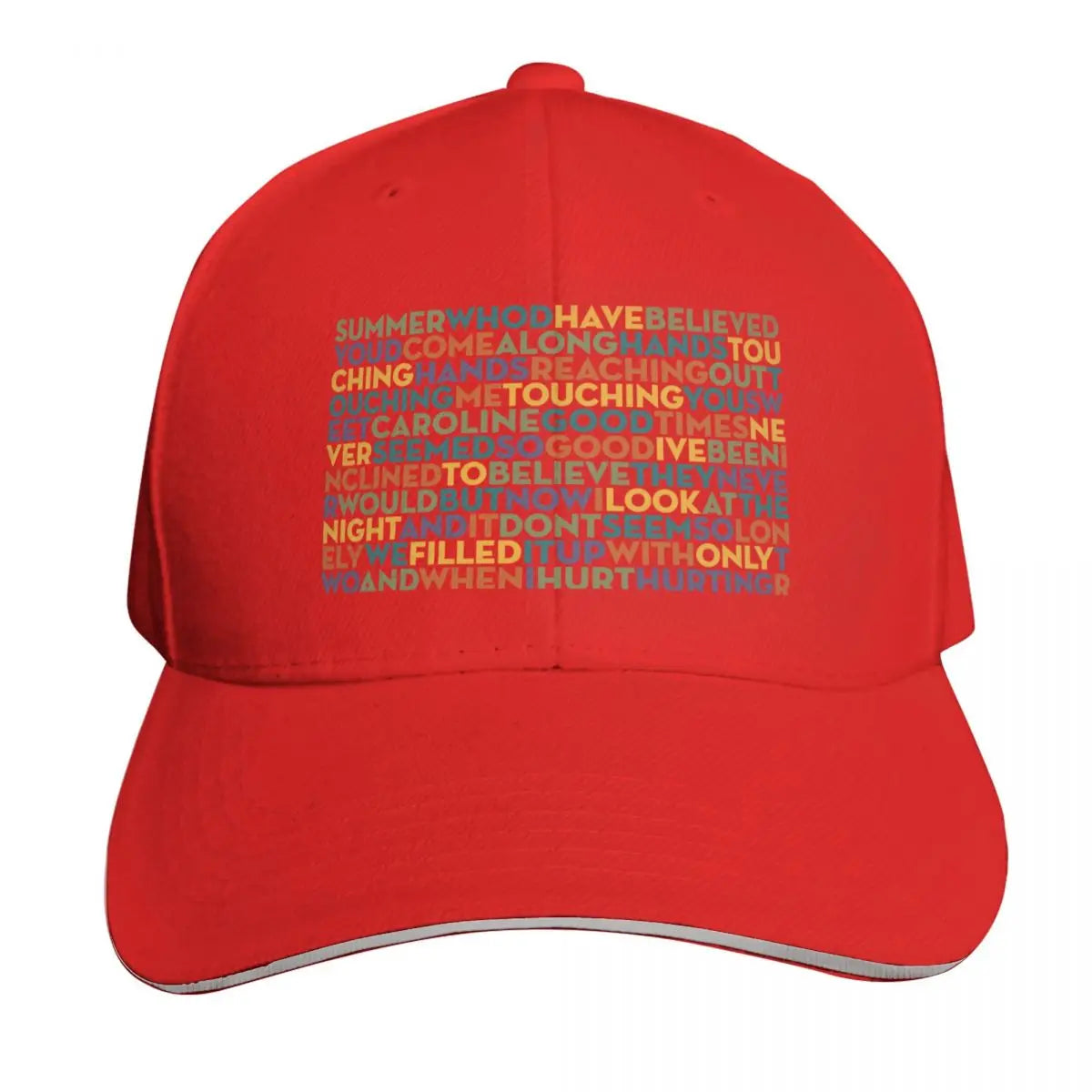 Sweet Caroline Neil Diamond V4 Snapback Baseball Cap