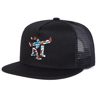 RT Embroidery Casual Snapback Cap