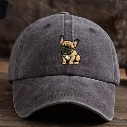 French Bulldog Casual Outdoor Baseball Cap