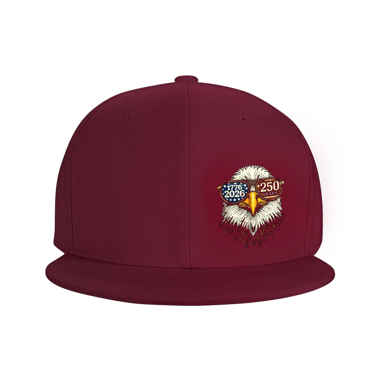 250th Anniversary USA Patriotic Bald Eagle Snapback Cap