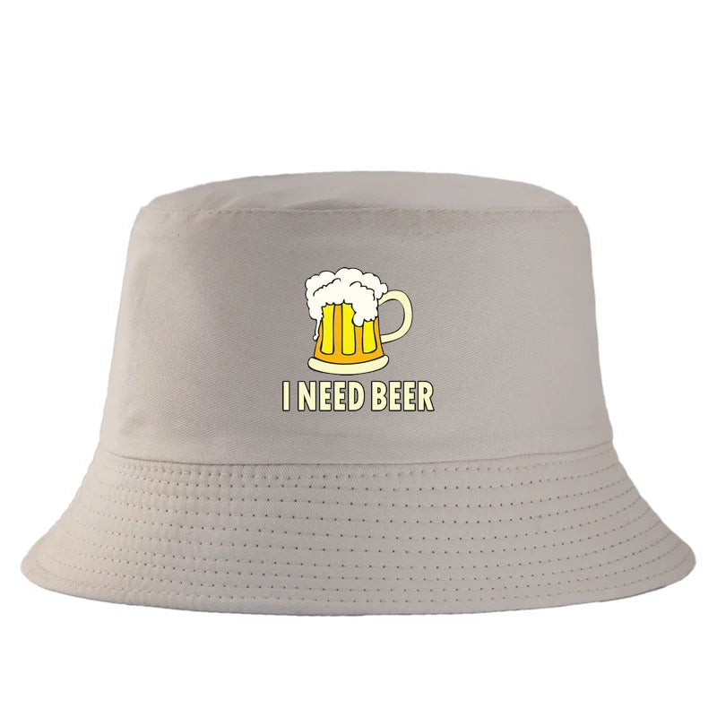 Funny Green Beer Mug Bucket Hat