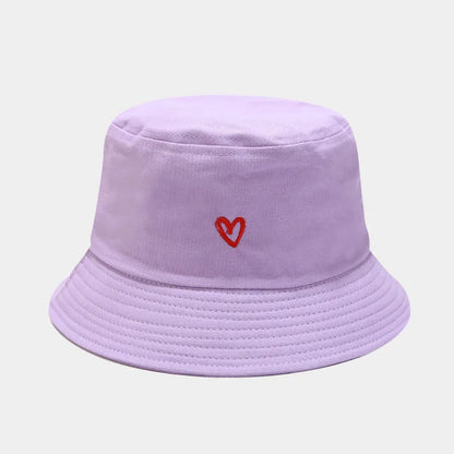 Couple Valentine Embroidered Ultra-Light Bucket Hat