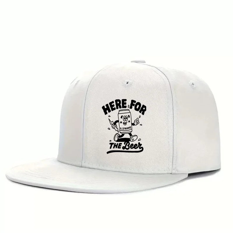 Can Pattern This Is For Beet Letter Print Cap