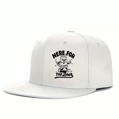 Can Pattern This Is For Beet Letter Print Cap