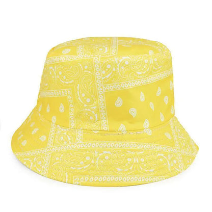 Fashion Men Fisherman Hat Summer New Paisley Design