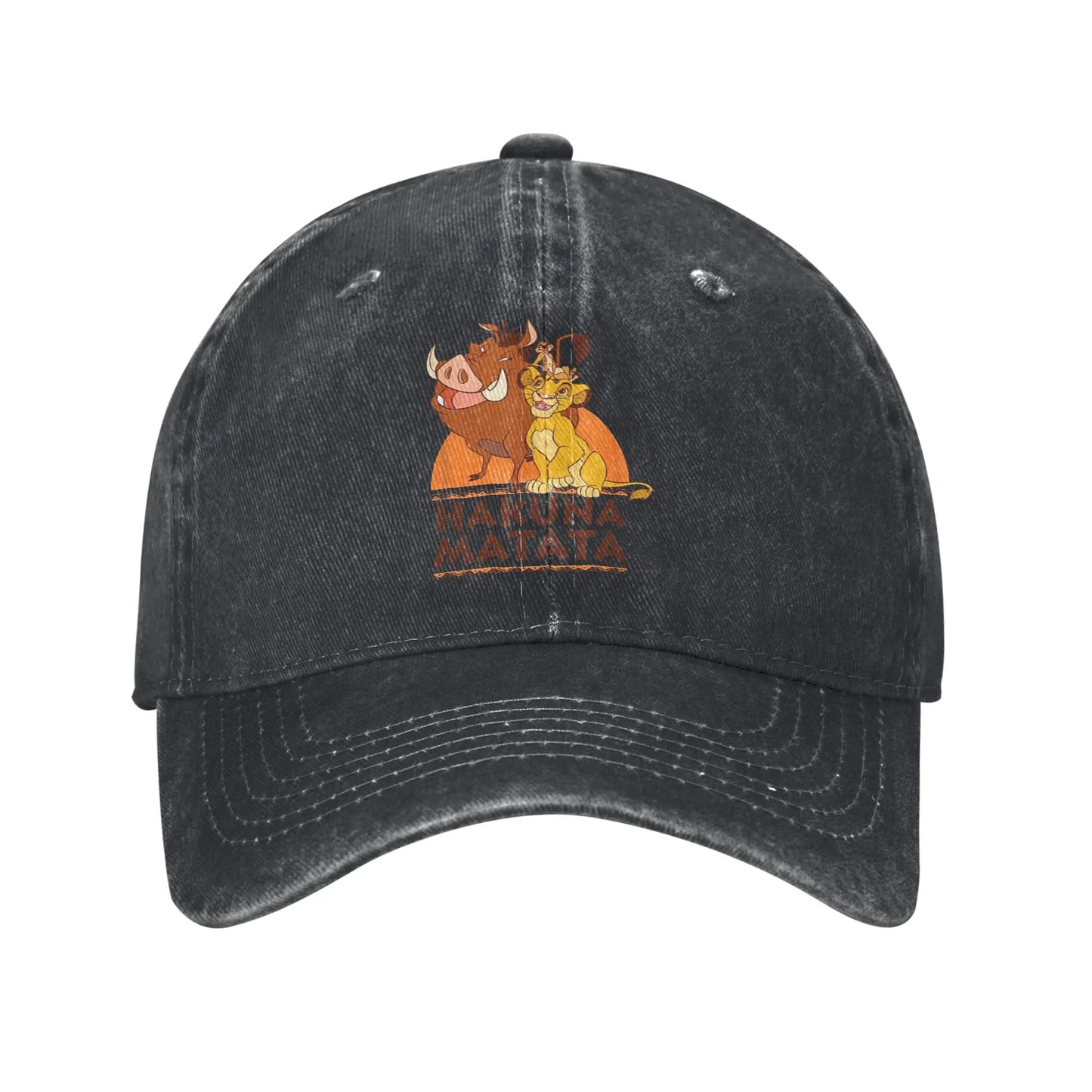 The Lion King Hakuna Matata Simba Timon Pumbaa Summer Hip Hop Hats
