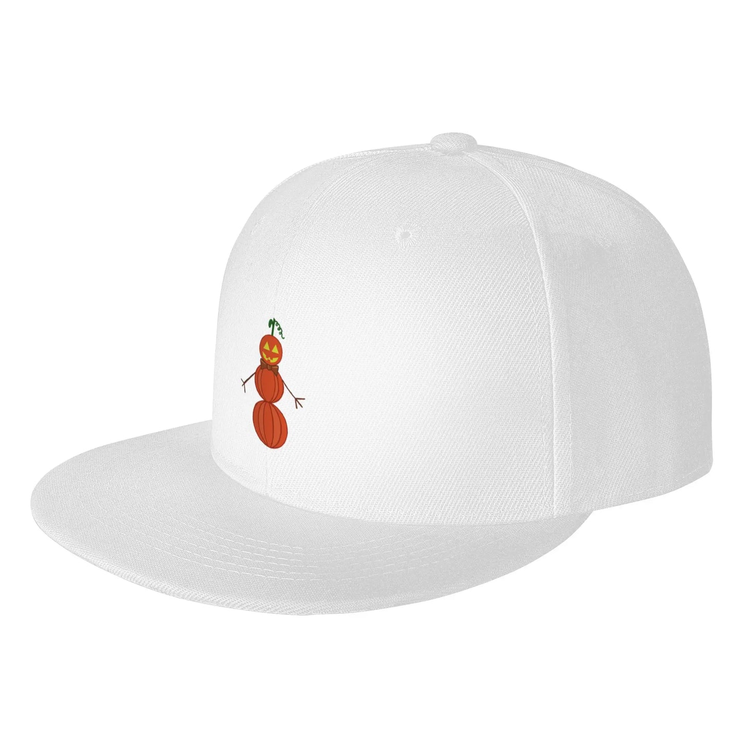 Pumpkin Man Graphic Snapback Cap