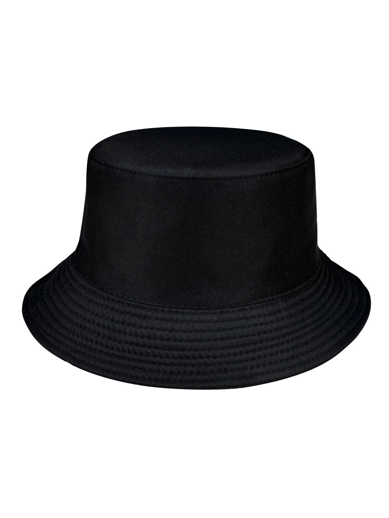 Classic Plain Black Fisherman's Hat