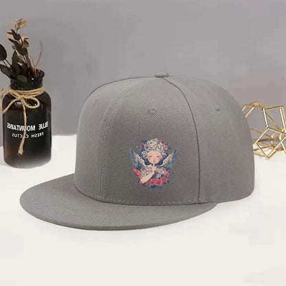 Angel Shh Snapback Cap