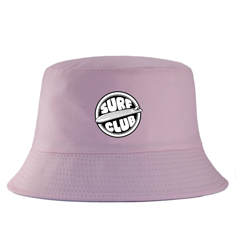 Surf Club Bucket Hat Men Women Summer Beach