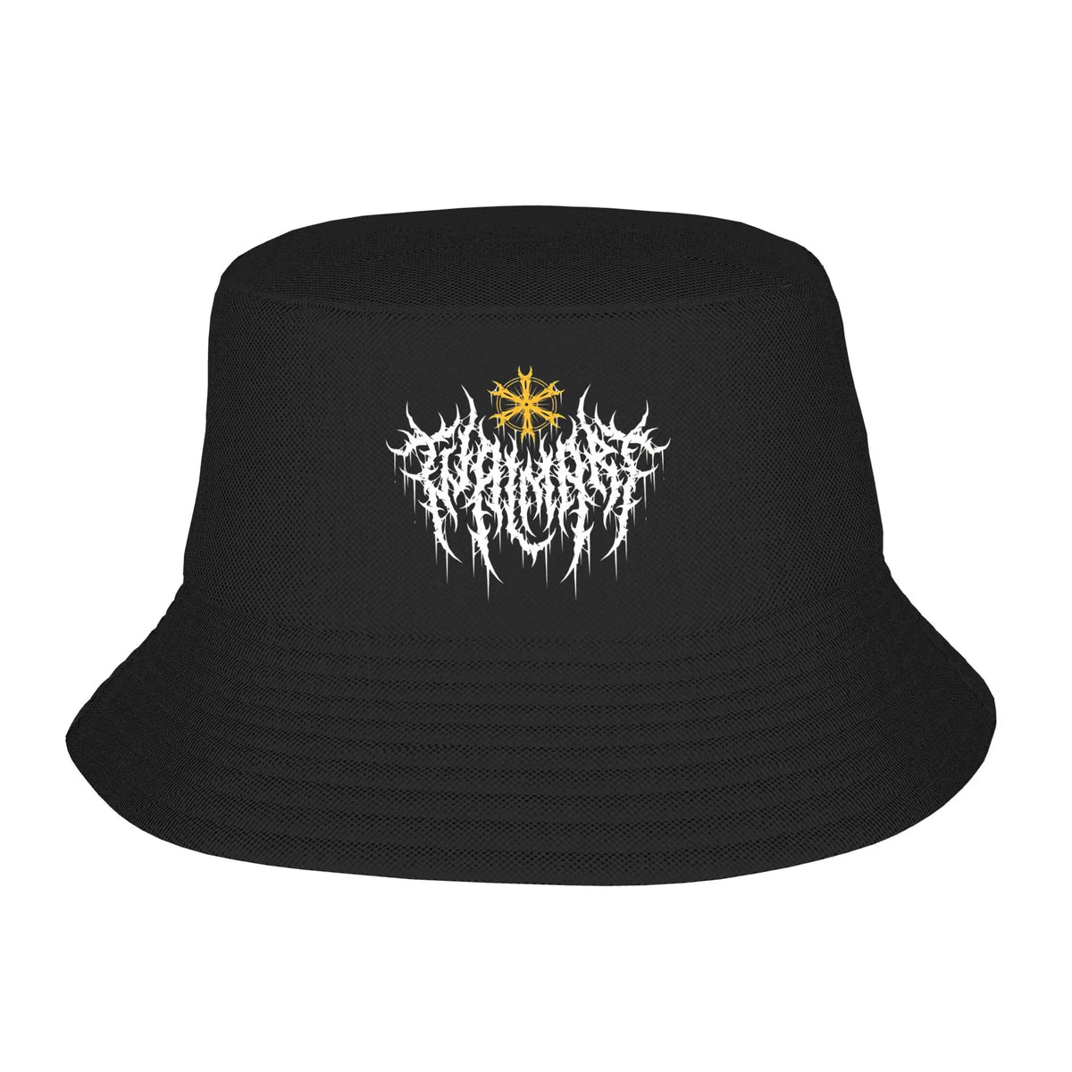 Retro Death Metal Streetwear Foldable Bucket Hat