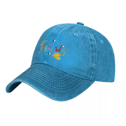 Cavetown Denim Harajuku Hip Hop Streetwear Baseball Cap
