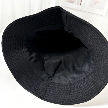 Classic Plain Black Fisherman's Hat