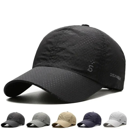 Fashion Design Running Cap Thin Quick Drying Breathable
