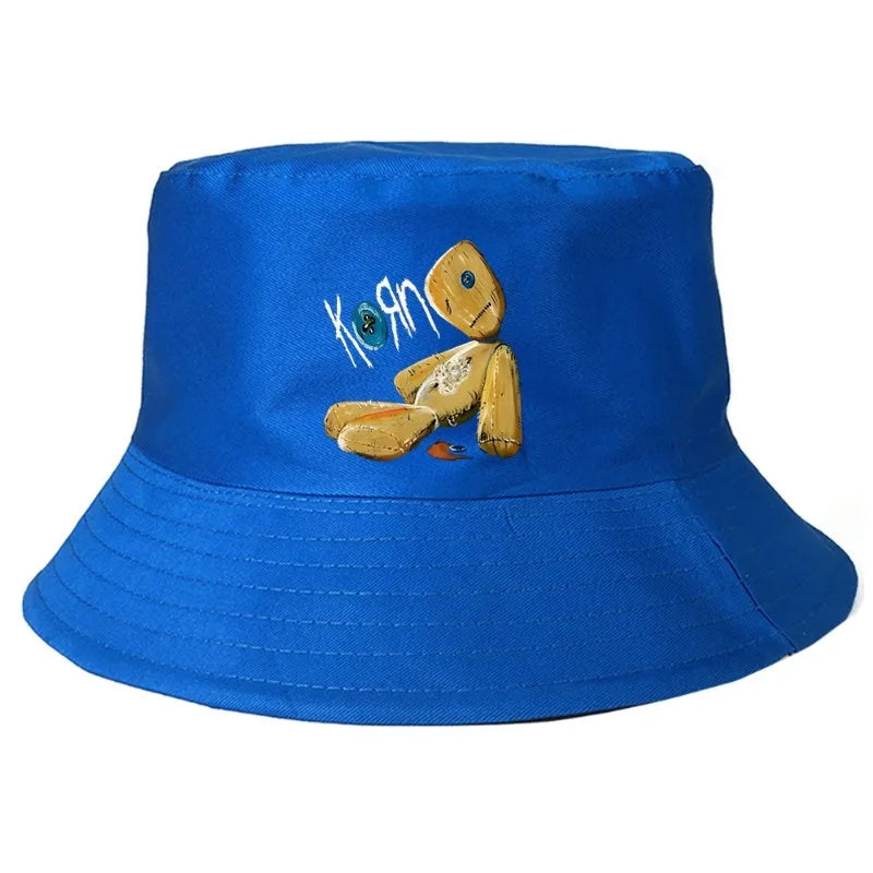 Korn Heavy Metal Band Summer Outdoor Bucket Hat