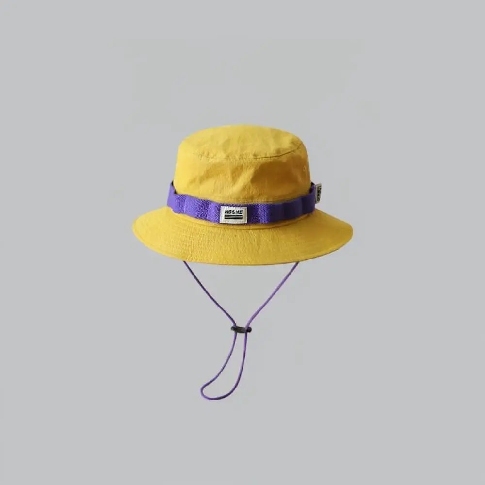 Unisex Wide Brim Outdoor Sun Protection Bucket Hat