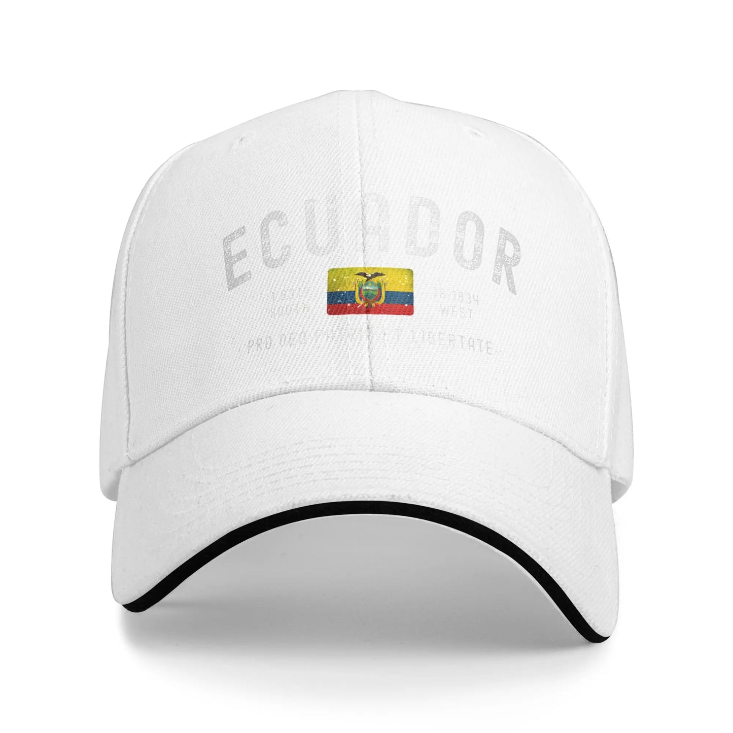 Ecuador Flag Baseball Cap