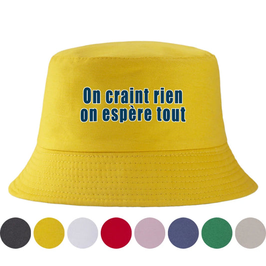 On Craint Rien Reversible Bucket Hat Unisex