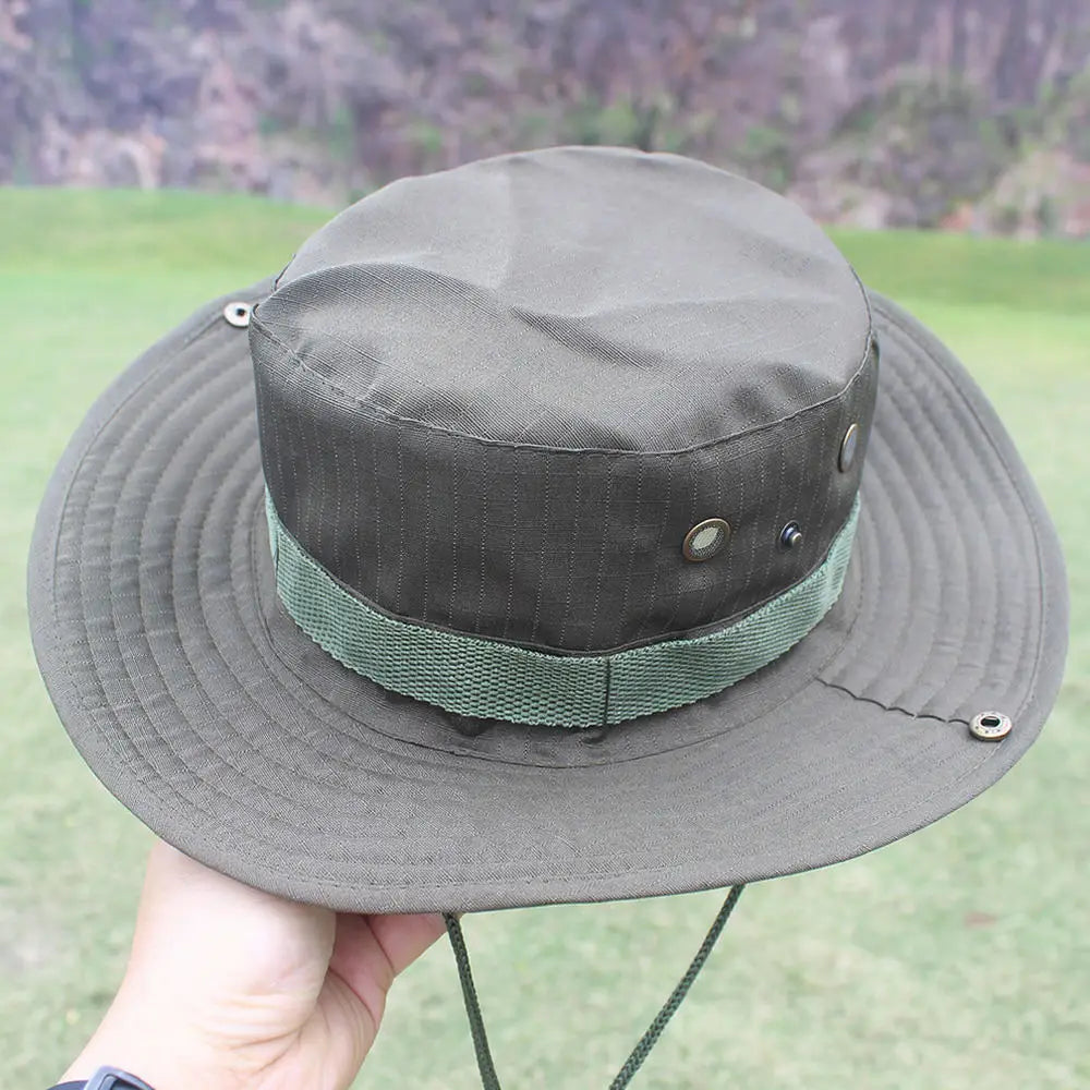 Lightweight Flat Top Summer Beach Bucket Hat