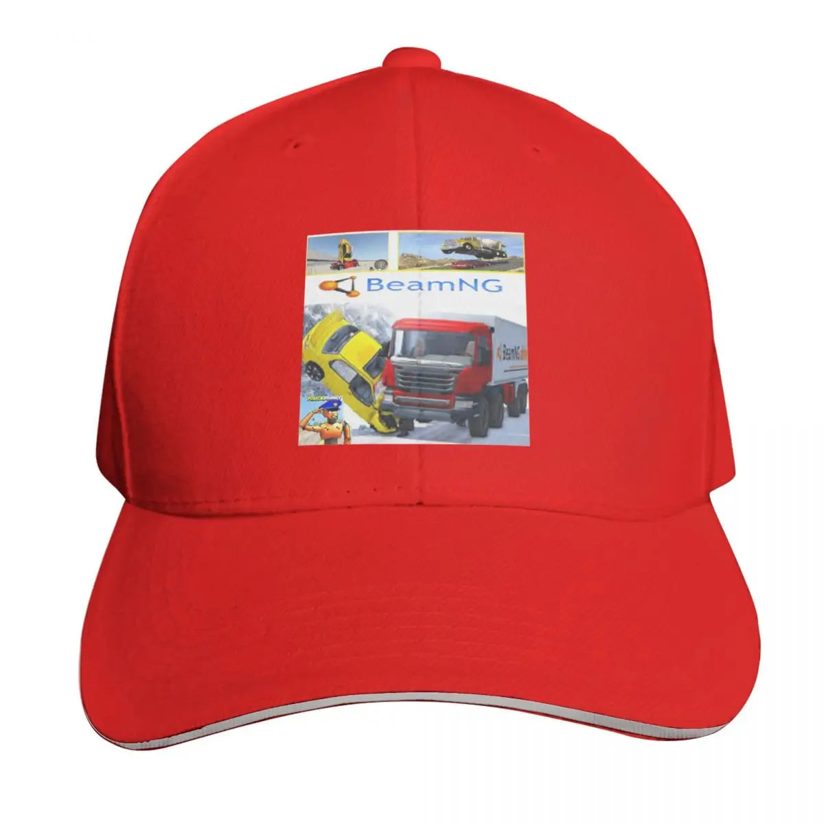 BeamNG Crash Hard Moisture Wicking Baseball Cap