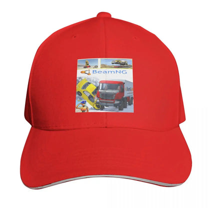 BeamNG Crash Hard Moisture Wicking Baseball Cap