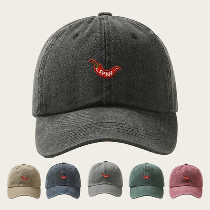 1pc Retro Washed Baseball Caps For Women