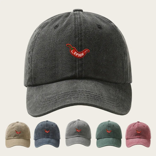 1pc Retro Washed Baseball Caps For Women