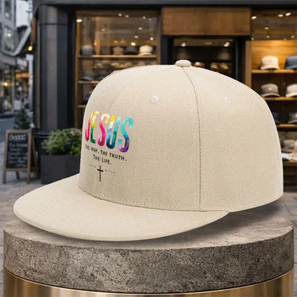 Jesus The Way Christian Streetwear Snapback Cap