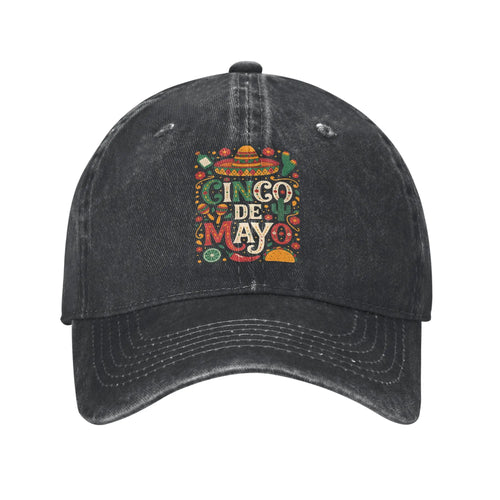 Vintage Fiesta Cinco De Mayo Baseball Cap
