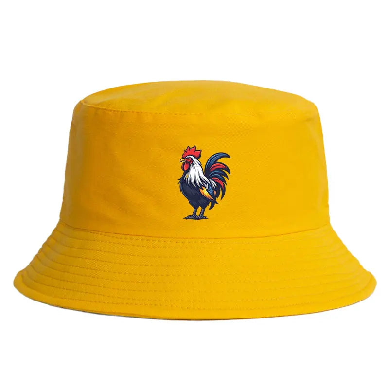 French Rugby Coq Reversible Bucket Hat