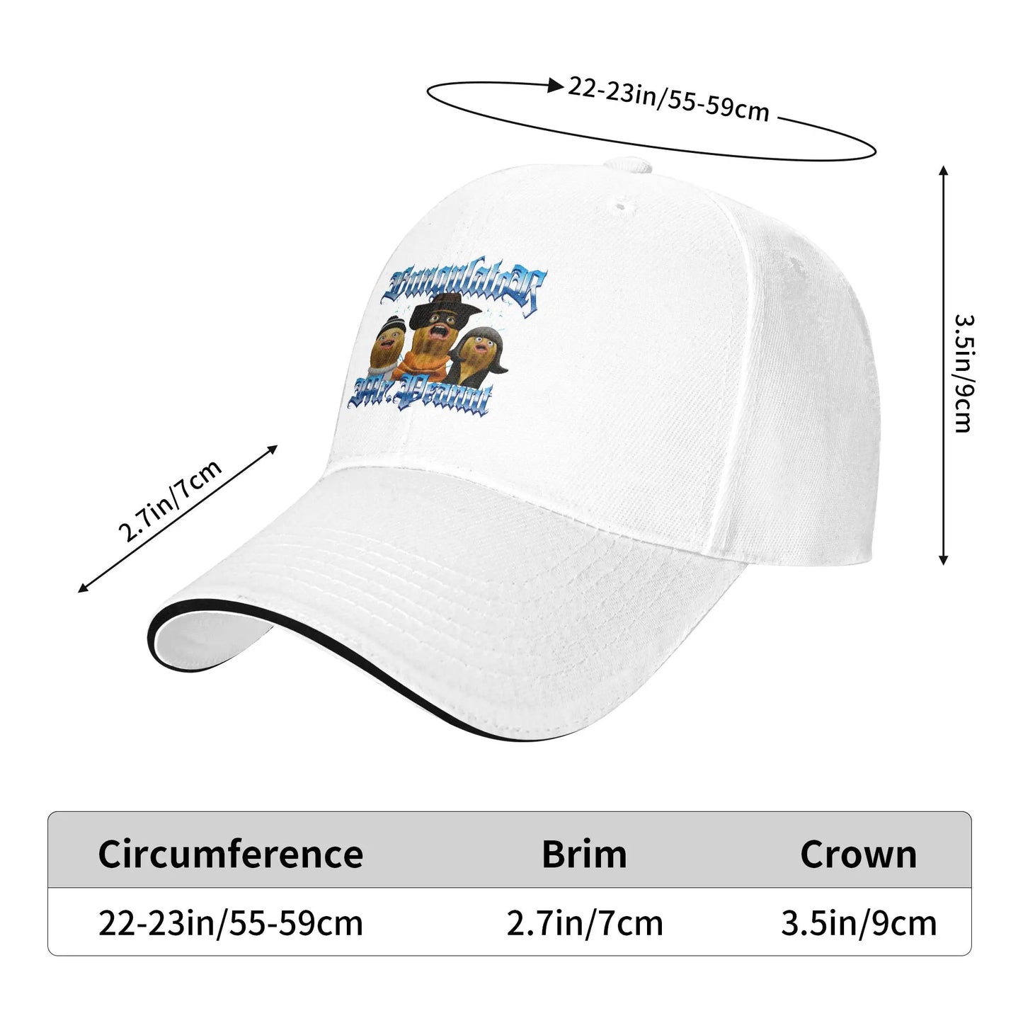Summer The Burnt Peanut GOOP Meme Baseball Cap